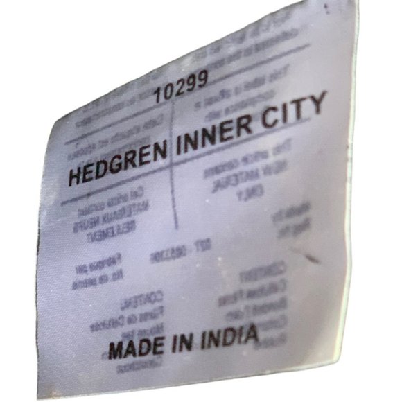 White Real Leather Large Bag, made in India, fits a laptop, Hedgren Inner City - Picture 6 of 7